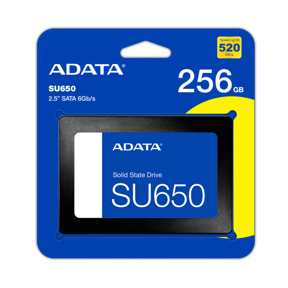 ADATA SU650 256GB SATA III 2.5" SSD (3