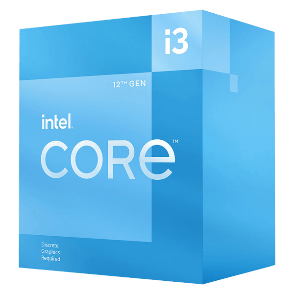 Intel Core i3 – 12100F Box Processor 12MB Cache, upto 4.30GHz (3Y)