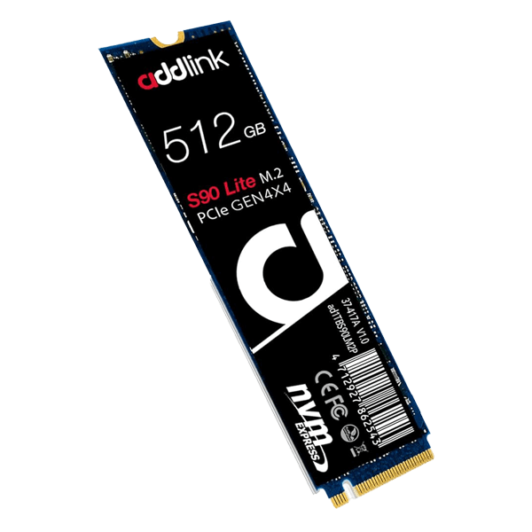 Addlink S90 Lite 512TB PCIe GEN4X4 M.2 NVMe SSD (3Y)