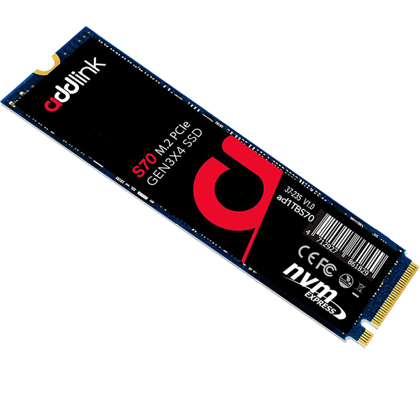 Addlink S70 512GB PCIe GEN3X4 M.2 NVMe SSD (3Y)