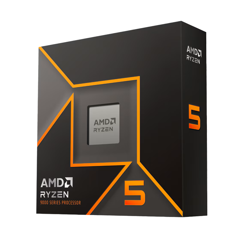 AMD Ryzen 5 9600X Box Processor (40M Cache, Up-To 5.40GHz) (3Y)