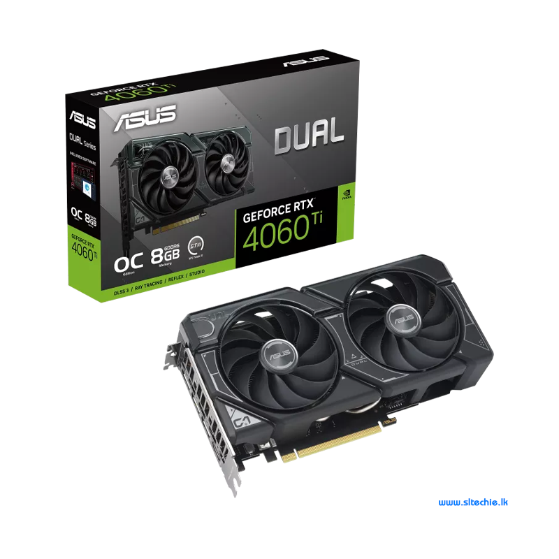 ASUS Dual GeForce RTX 4060 Ti 8GB GDDR6 OC (3Y)