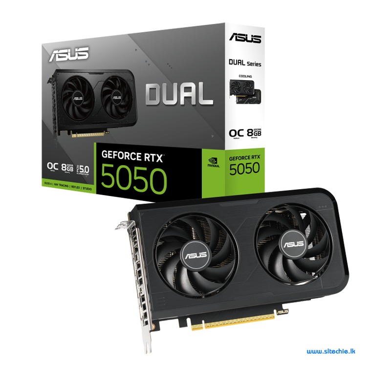 ASUS Dual GeForce RTX 5050 8GB GDDR6 OC (3Y)