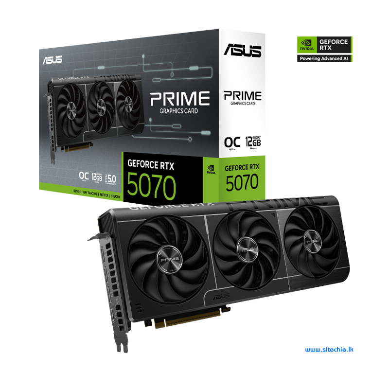 ASUS PRIME GeForce RTX 5070 12GB GDDR7 OC (3Y)