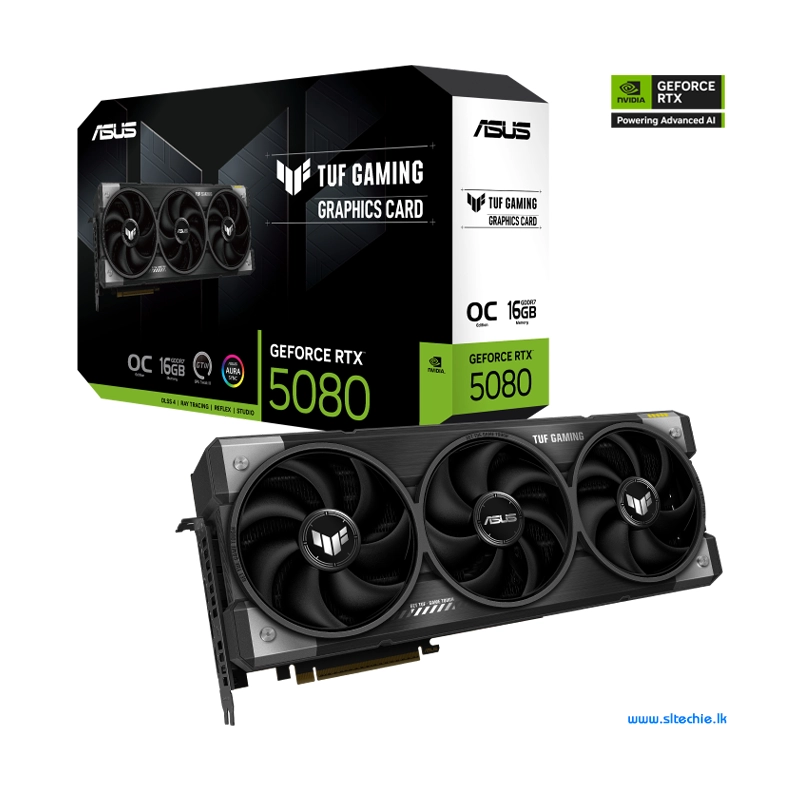ASUS TUF Gaming GeForce RTX 5080 16GB GDDR7 OC (3Y)