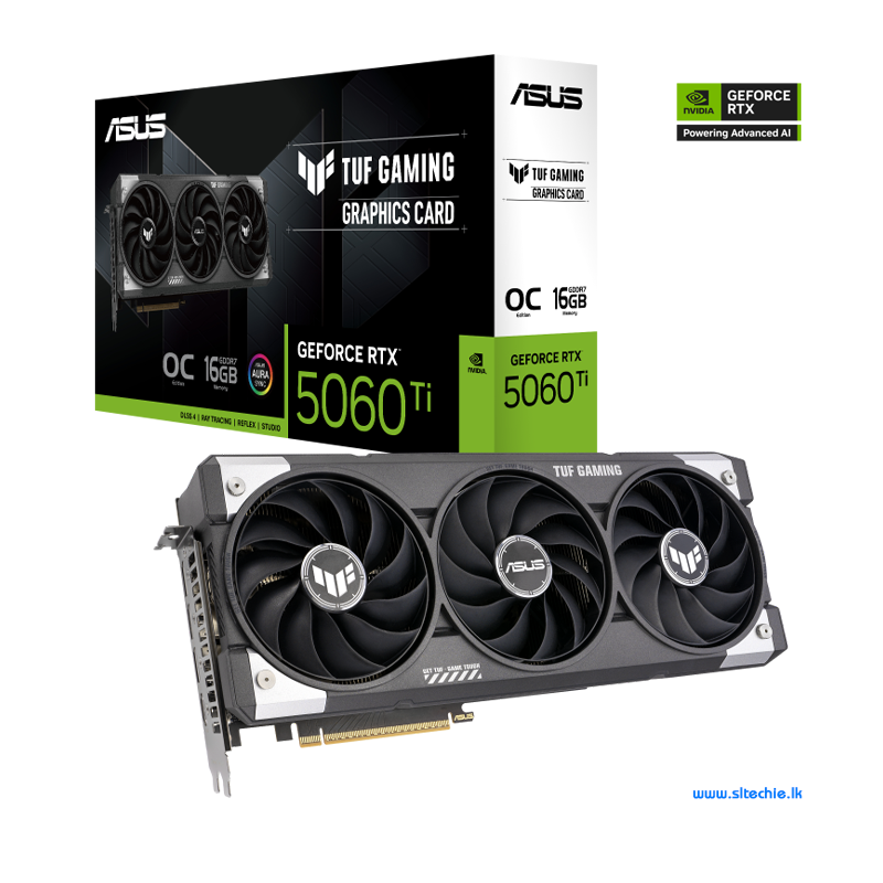 ASUS Tuf Gaming GeForce RTX 5060 Ti 16GB GDDR7 OC (3Y)