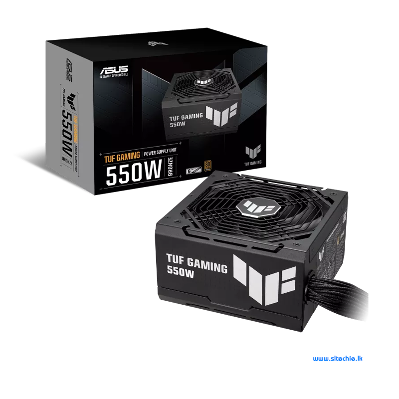 ASUS Tuf Gaming B550 - 550Watt 80+ Bronze Power Supply (3Y)