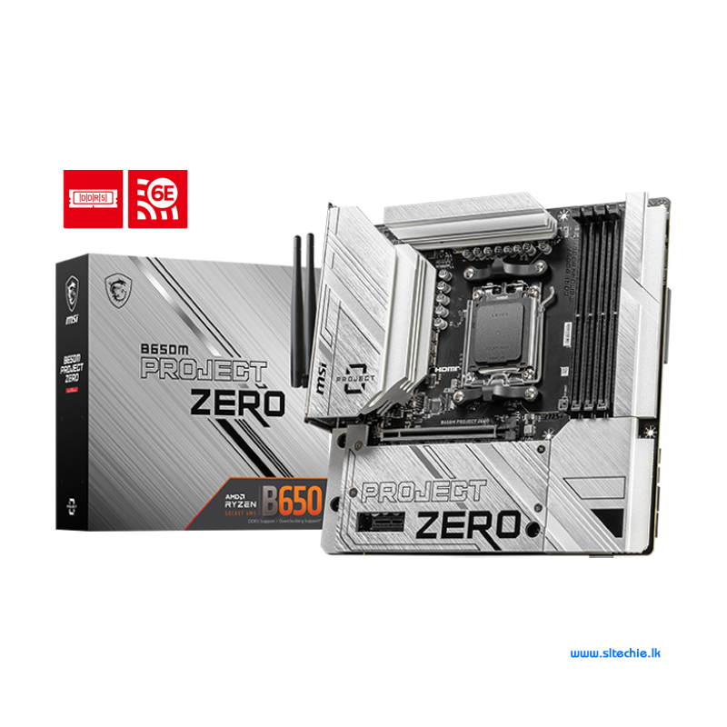 MSI B650M Project Zero WiFi DDR5 (3Y)