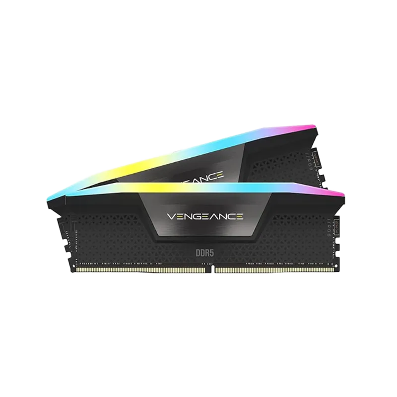 Corsair Vengeance RGB 64GB (2x32GB) DDR5 6000MHz Memory Kit CL40 (EXPO/XMP) (10Y)