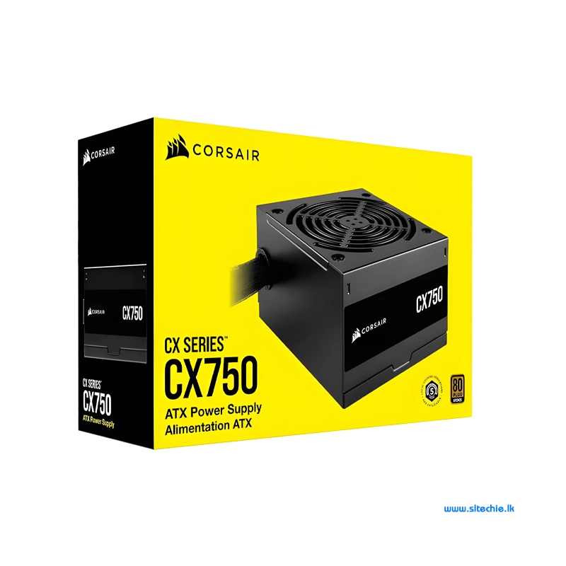 Corsair CX750 - 750Watt 80+ Bronze Power Supply (5Y)