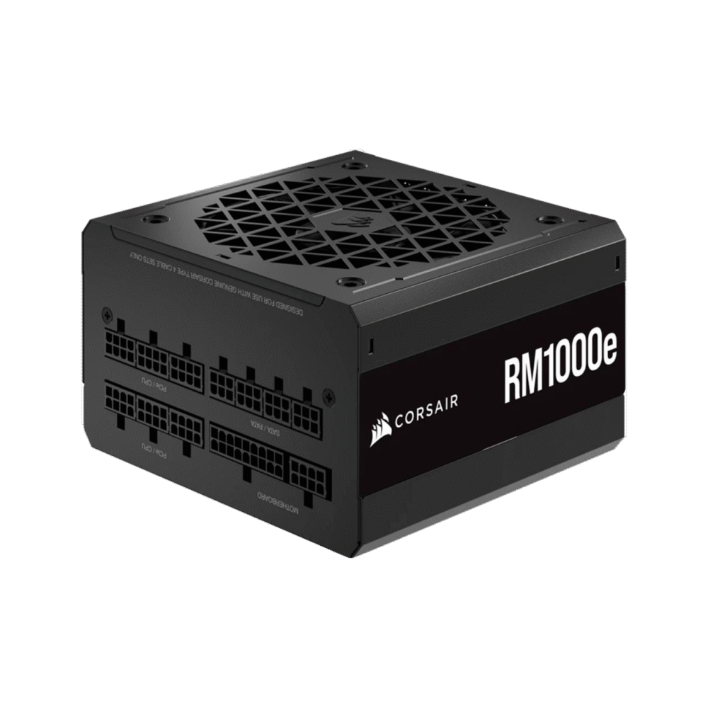 Corsair RM1000E - 1000 WATT 80 Plus Gold Certified Fully Modular Power Supply (3Y)