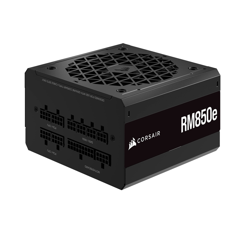 Corsair RM850E - 850 WATT 80 Plus Gold Certified Fully Modular Power Supply (3Y)