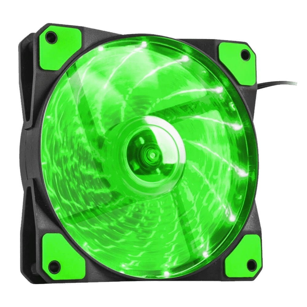 HWX 120MM Green Led Case Fan