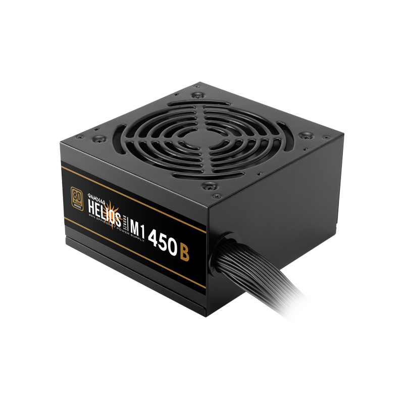 GAMDIAS HELIOS M1-450B 450W 80 Plus Bronze Certified Power Supply (3Y)