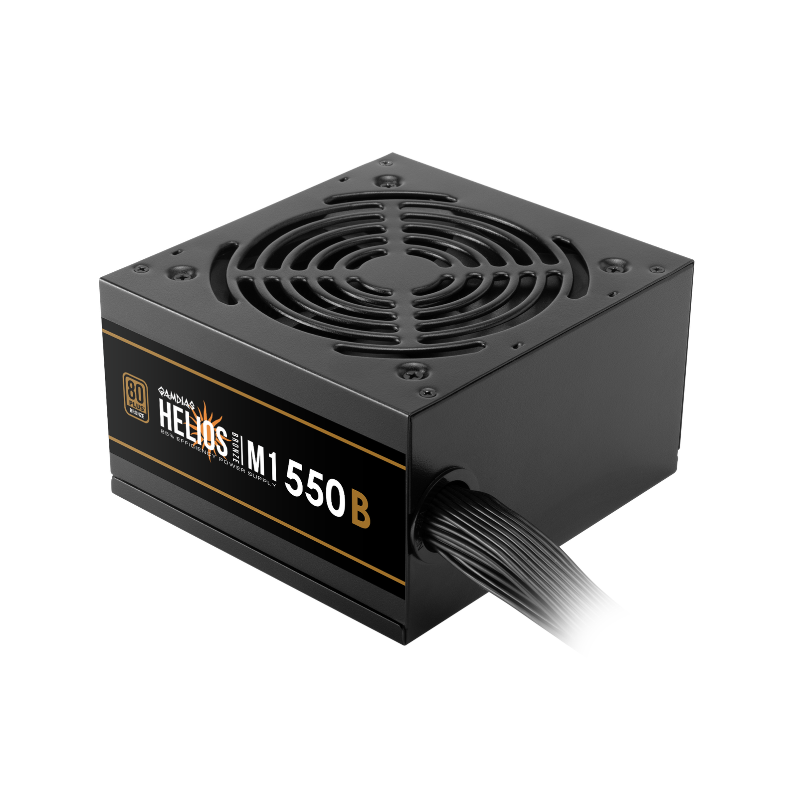 GAMDIAS HELIOS M1-550B 550W 80 Plus Bronze Certified Power Supply (3Y)