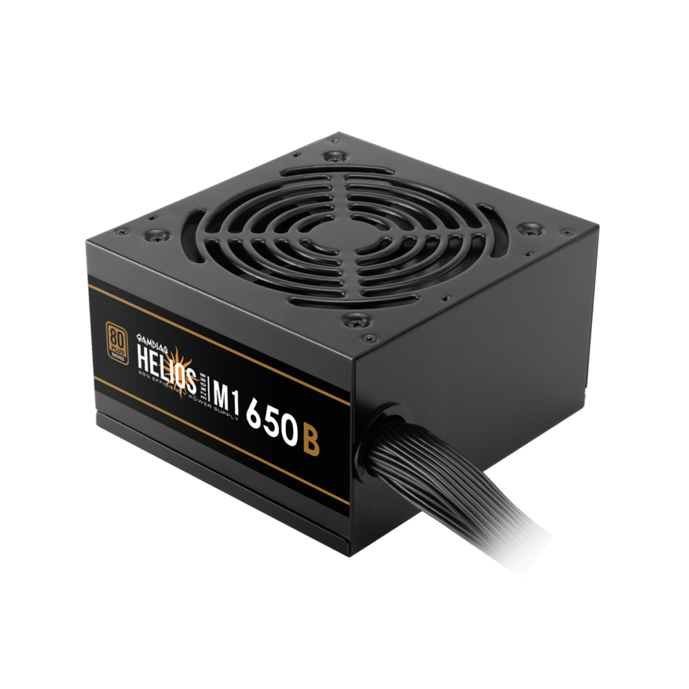 GAMDIAS HELIOS M1-650B 650W 80 Plus Bronze Certified Power Supply (3Y)