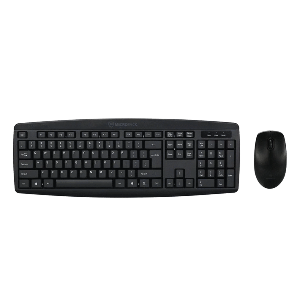 MicroPack iFree Lite KM-203W Keyboard + Mouse 2 in 1 Wireless Combo (1Y)