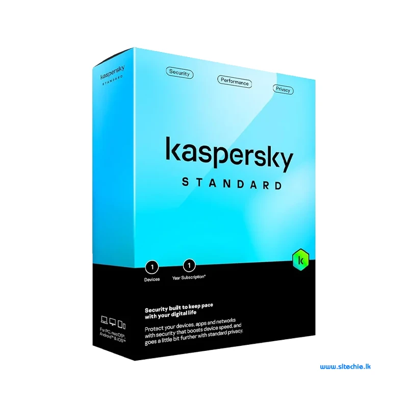 Kaspersky Standard Security Virus Guard Sri Lanka
