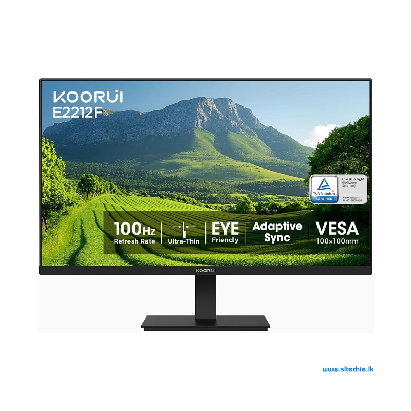 Koorui 22" E2212F Full HD VA 100Hz 99% sRGB Frameless Monitor Sri Lanka