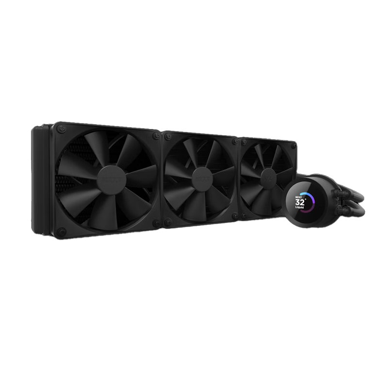 NZXT Kraken 360 Liquid Cooler With LCD Display Black (3Y)