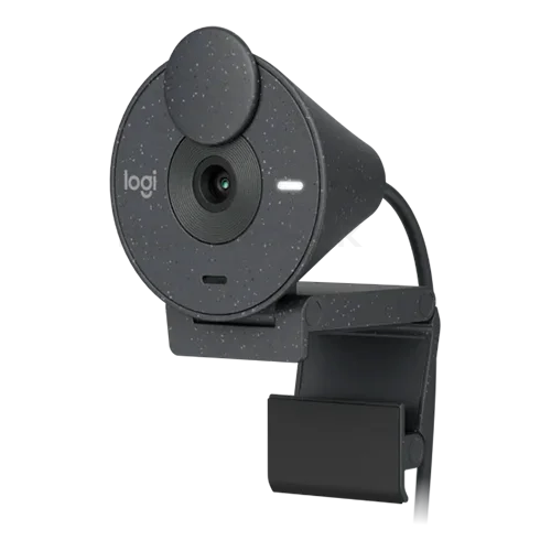 Logitech Brio 300 Full HD Webcam with Auto-Light Correction and Noise-Reducing Mic (1Y)