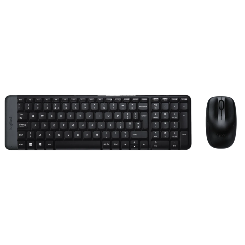 Logitech MK220 Keyboard + Mouse 2 in 1 Wireless Combo (1Y)