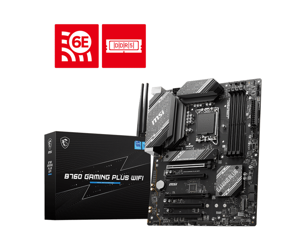 MSI B760 Gaming Plus WiFi DDR5 (3Y)