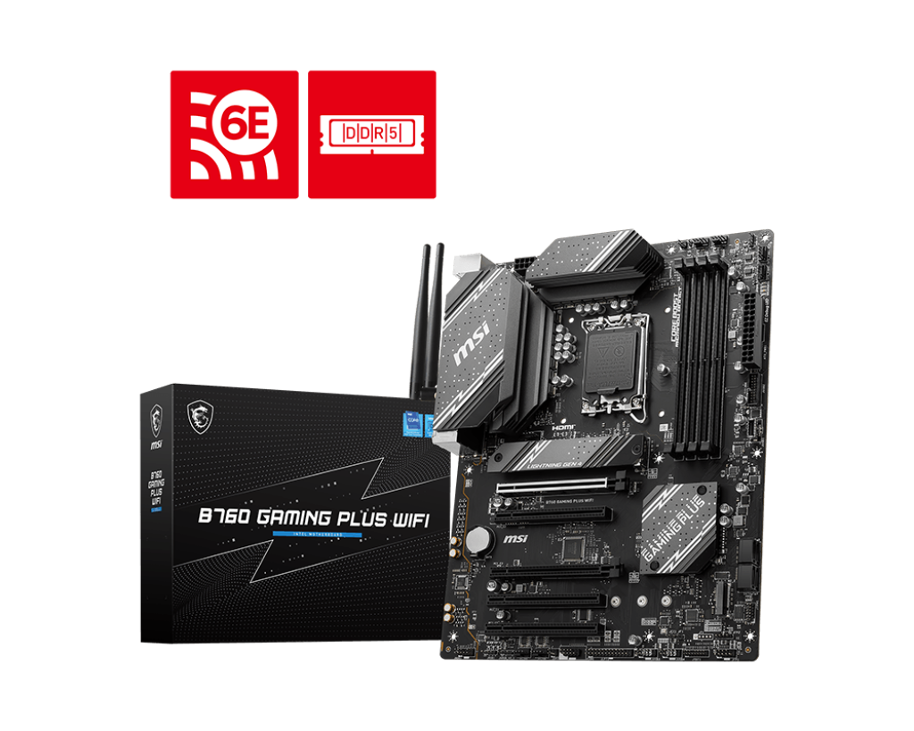 MSI B760 Gaming Plus WiFi DDR5 (3Y)