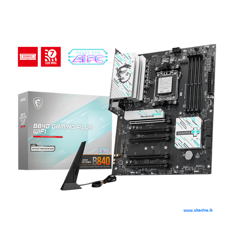 MSI B840 Gaming Plus WiFi DDR5 (3Y)