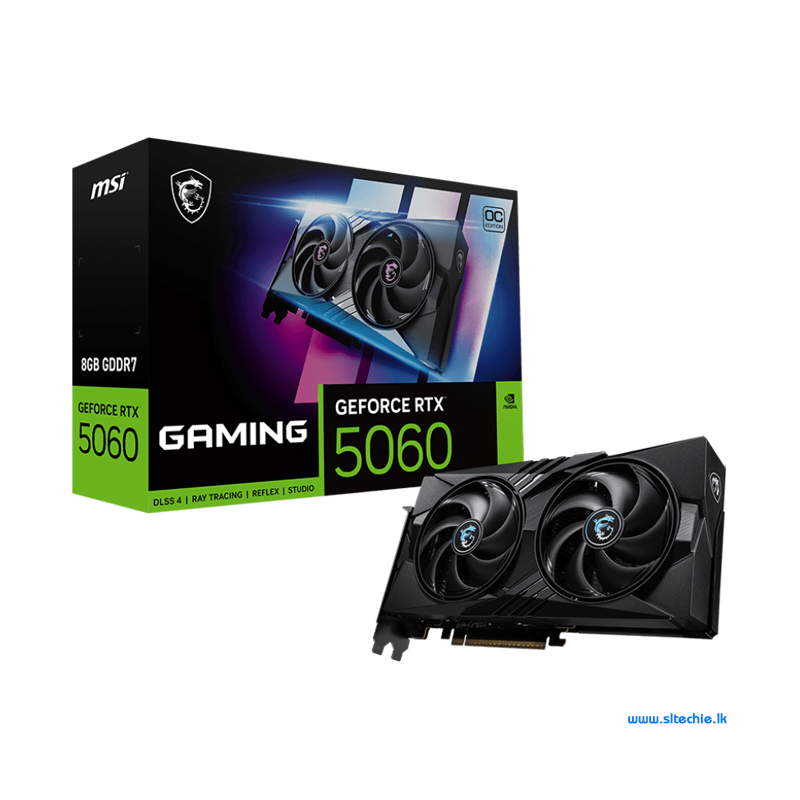 MSI GeForce RTX 5060 8GB GDDR7 Gaming OC (3Y)