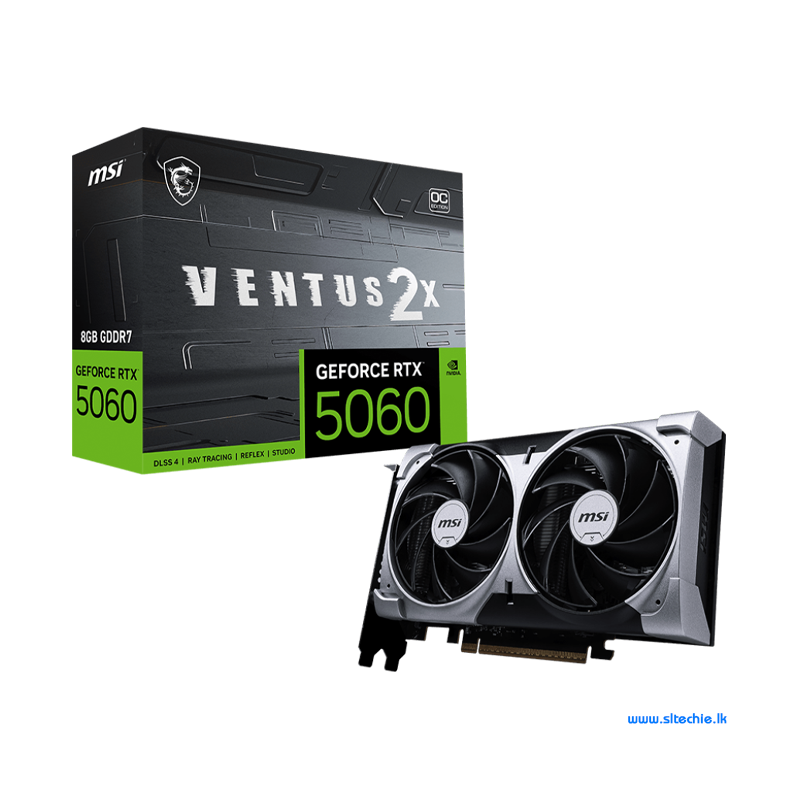 MSI GeForce RTX 5060 8GB GDDR7 Ventus 2X OC (3Y)