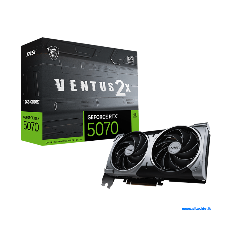 MSI GeForce RTX 5070 12GB GDDR7 Ventus 2X OC (3Y)