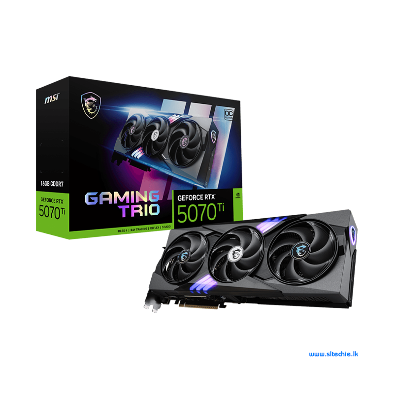 MSI GeForce RTX 5070 Ti 16GB GDDR7 Gaming Trio OC (3Y)