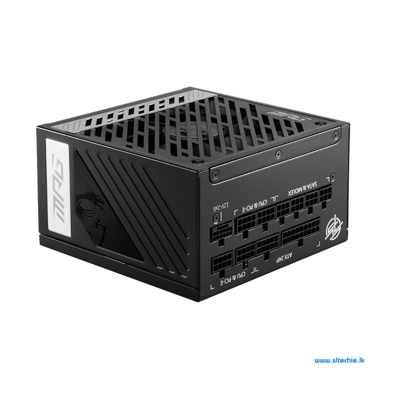 MSI MAG A1000GL PCIe5 - 1000Watt 80+ Gold ATX 3.1 Full Modular Power Supply (10Y)