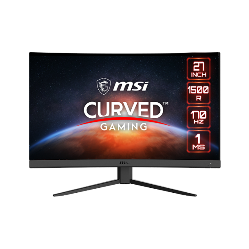 MSI Optix G27CQ4 27" 170Hz 1ms WQHD 2K VA AMD FreeSync Premium Curved Gaming Monitor (3Y)