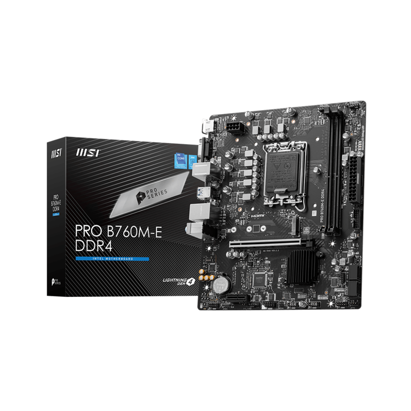 MSI Pro B760M E DDR4 (3Y)