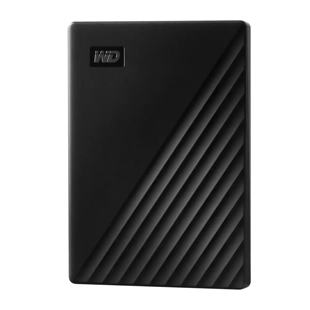 WD 1TB Black My Passport USB 3.2 GEN 1 Portable External Hard Drive (3Y)