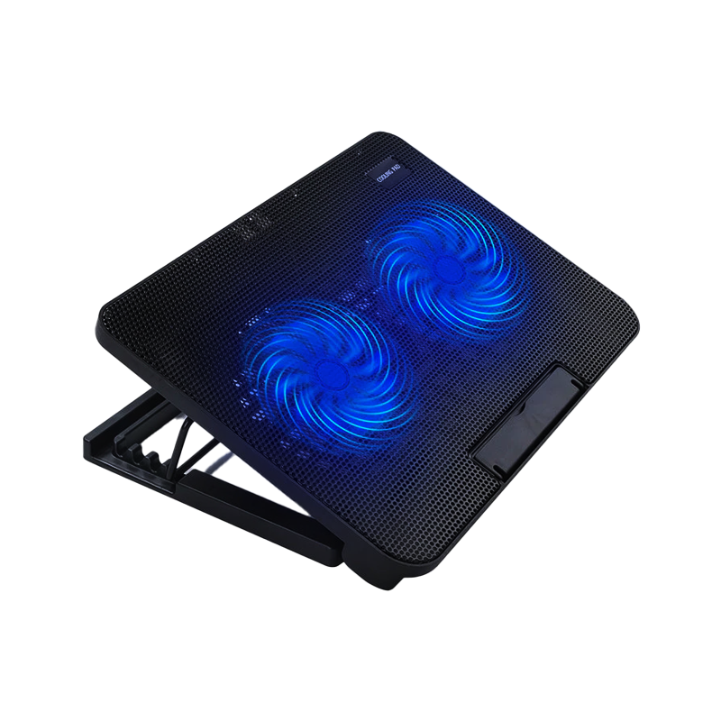 N99 Dual Fan Laptop Blue LED Cooling Pad (NW)