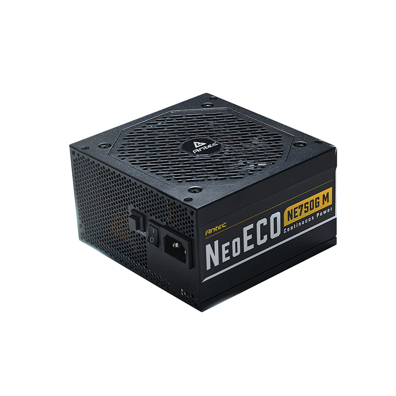 Antec NeoEco GOLD Modular NE750G M ATX 3.0 750W Power Supply (5Y)