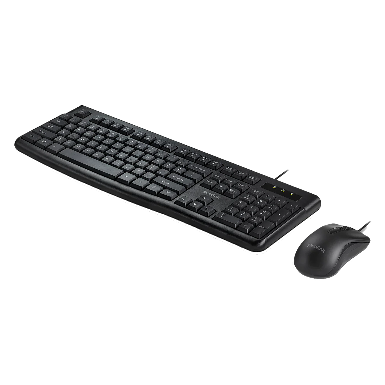 ProLink PCCM2003 Keyboard + Mouse 2 in 1 Wired Combo (1Y)