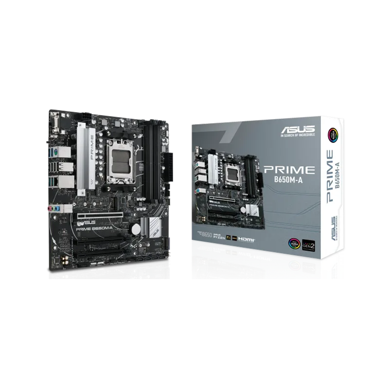 ASUS Prime B650M-A DDR5 Motherboard (3Y)