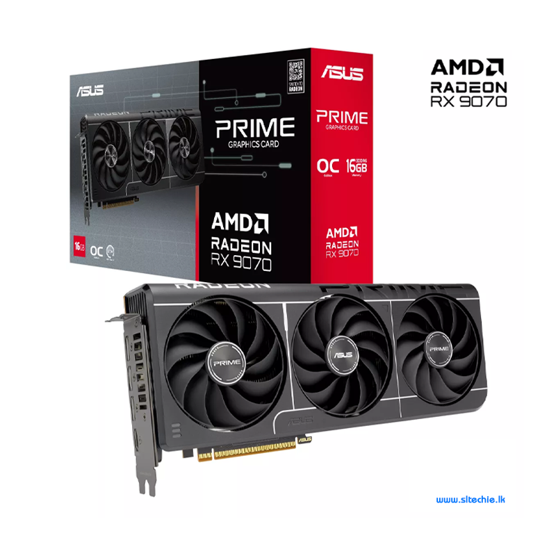 ASUS Prime Radeon RX 9070 XT 16GB GDDR6 OC (3Y)