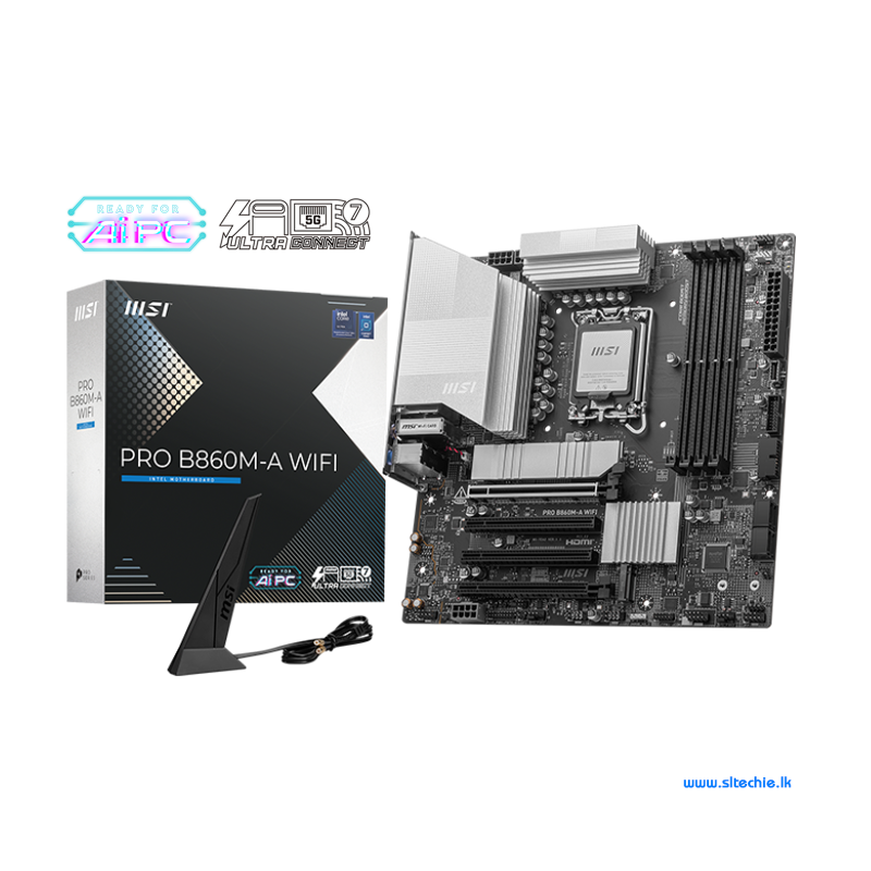 MSI Pro B860M-A WiFi DDR5 (3Y)