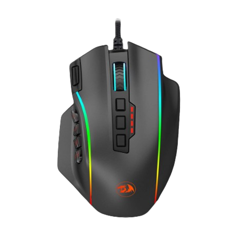 Redragon M901-K-2 PERDITION RGB Wired Gaming Mouse (1Y)