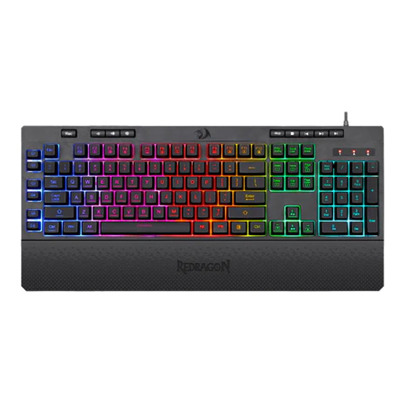 Redragon K512 SHIVA RGB Membrane Gaming Keyboard (1Y)