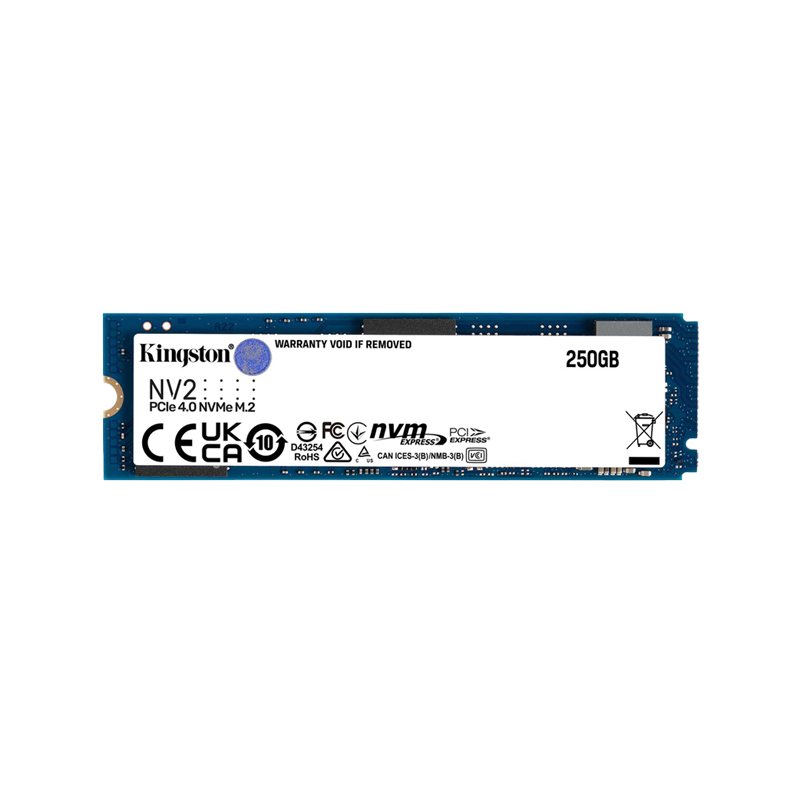 SSD KINGSTON 250GB NV2 NVME M.2 (3Y)