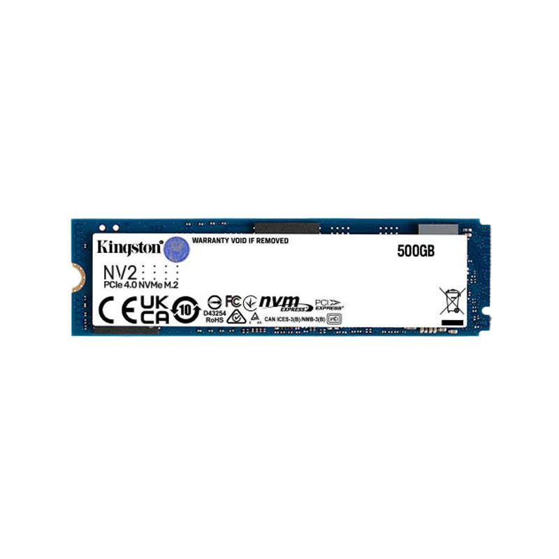 SSD KINGSTON 500GB NV2 NVME M.2 SSD (3Y)
