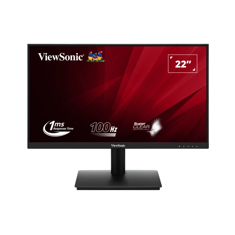 ViewSonic VA-220H 21.5" 100Hz Full HD VA Frameless Monitor (3Y)