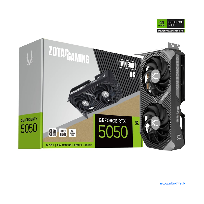 Zotac Gaming GeForce RTX 5050 Twin Edge OC 8GB GDDR6 (3Y)