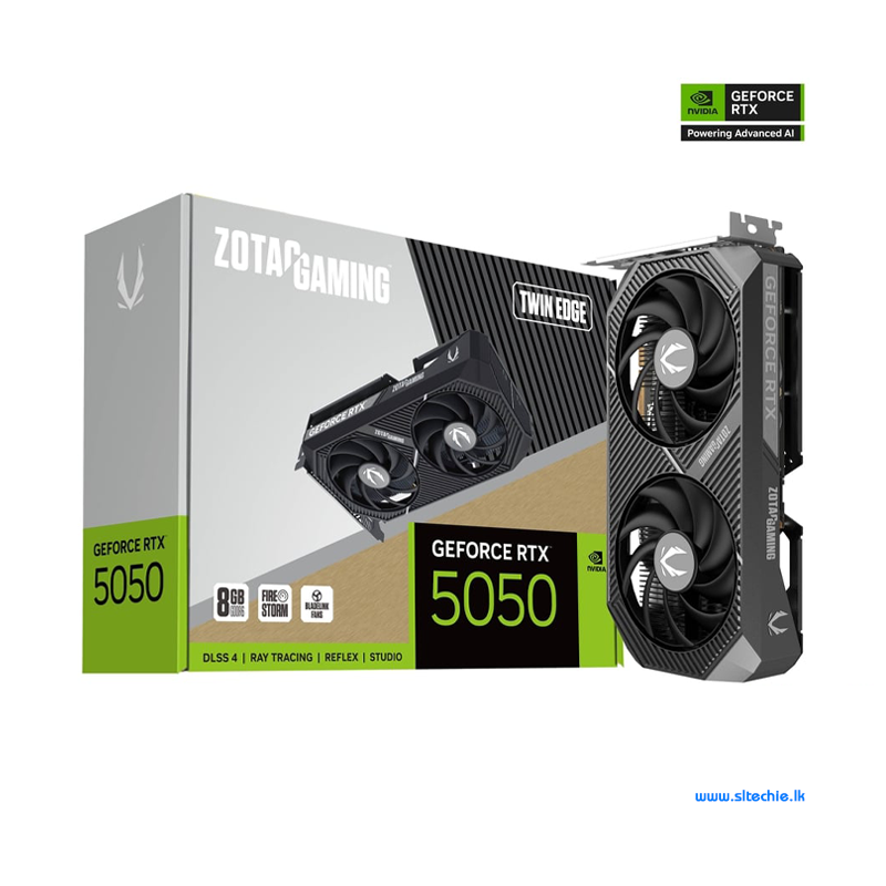 Zotac Gaming GeForce RTX 5050 Twin Edge 8GB GDDR6 (3Y)